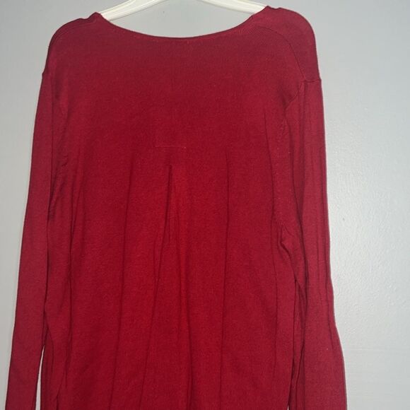 J. Jill lightweight long sleeve sweater size large - Picture 6 of 8